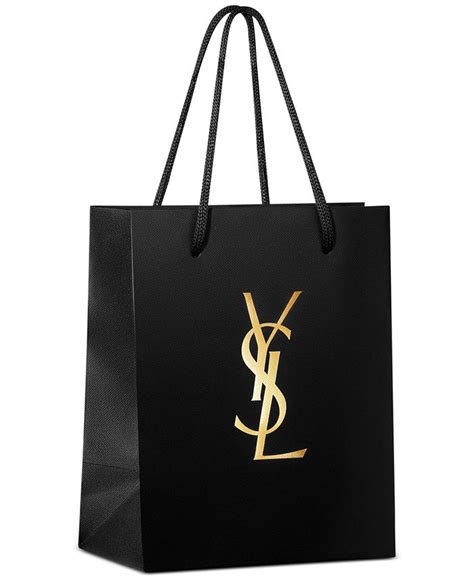 ysl gift with purchase bag